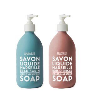Compagnie de Provence Liquid Marseille Soap Holiday in Provence Duo